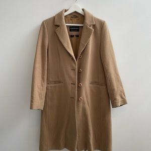 high quality beige winter coat (chesterfield)